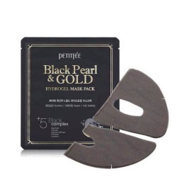 Petitfee Black pearl&gold hydrogel mask pack, 32г