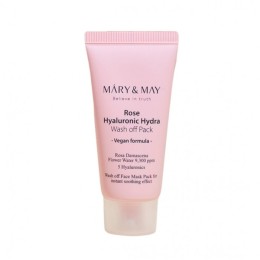 MARY&MAY ROSE HYALURONIC HYDRA GLOW WASH OFF PACK 30 G