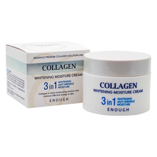 Enough Collagen 3in1 whitening moisture cream 50мл