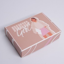 Подарочная коробка "Boss Girl" №6